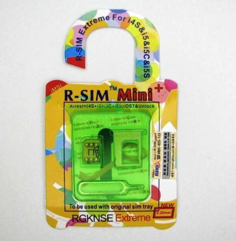 Анлок R-SIM 9 PRO для iPhone i4S / i5 / i5C / i5S
