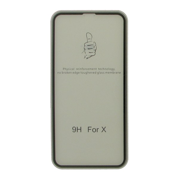 Защитное стекло iPhone X / XS / 11 Pro Full Glue black