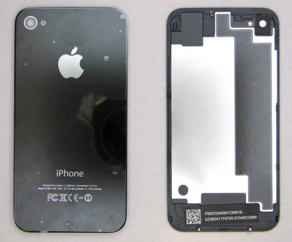 Задняя крышка Apple iPhone 4S black original