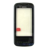Сенсор Тачскрин Nokia C6-00 black в рамке