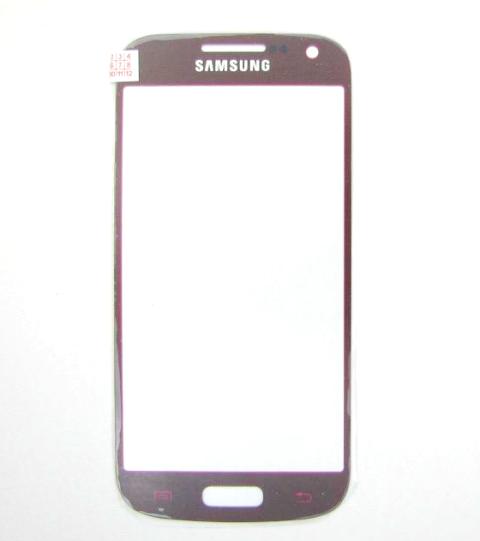 Стекло экрана Samsung Galaxy S4 mini i9190 red
