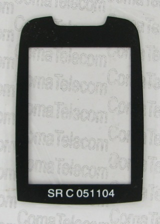 Стекло корпуса Samsung D600 black