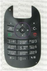 Клавиатура Клавиатура Motorola U9 black + русс.