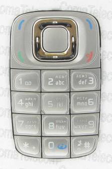 Клавиатура Nokia 6085 grey + русс.