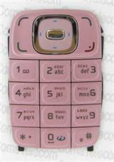 Клавиатура Клавиатура Nokia 6131 pink + русс.