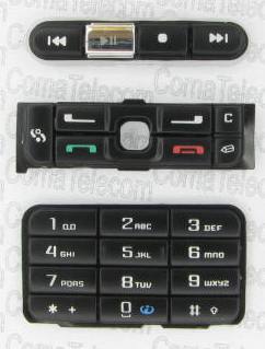 Клавиатура Nokia 3250 black