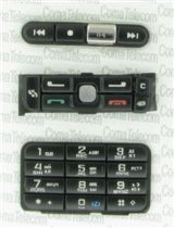 Клавиатура Клавиатура Nokia 3250 black + русс.