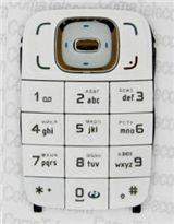 Клавиатура Клавиатура Nokia 6131 white + русс.