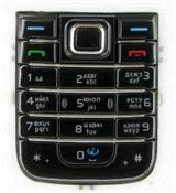 Клавиатура Клавиатура Nokia 6233 black + русс.