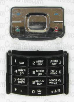 Клавиатура Nokia 6500S black + русс.