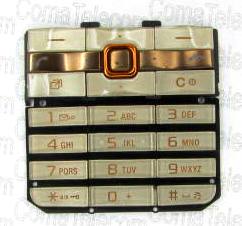 Клавиатура Sony Ericsson G502i red-silver
