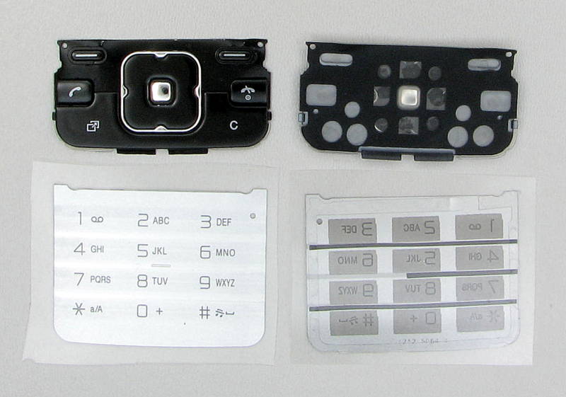 Клавиатура Sony Ericsson C903i silver