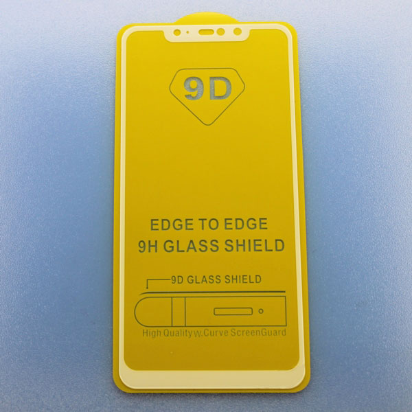 Защитное стекло Xiaomi Redmi Note 6 Pro Full Glue white