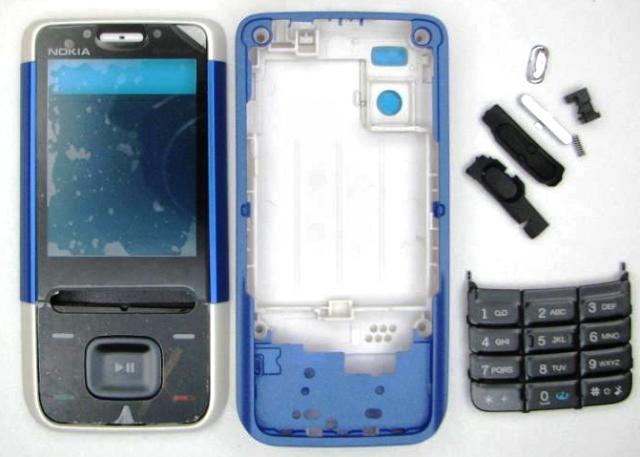 Корпус Nokia 5610 white-blue original