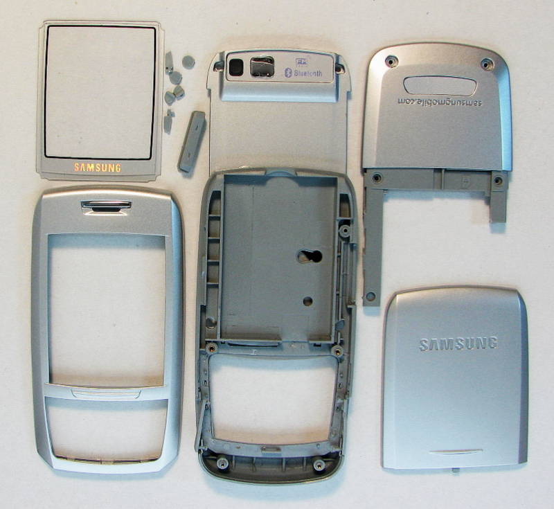Корпус Samsung E250 silver original