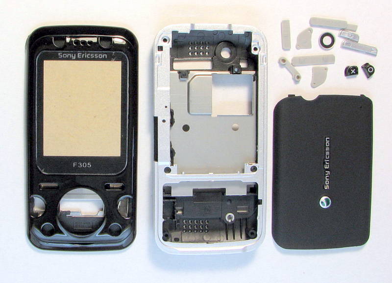 Корпус Sony Ericsson F305i black original