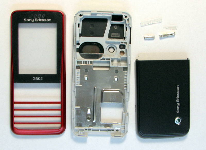 Корпус Sony Ericsson G502i red high copy