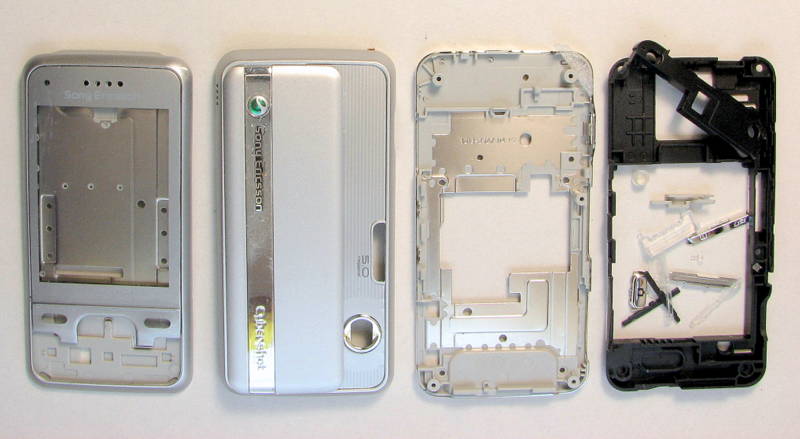 Корпус Sony Ericsson C903i silver original