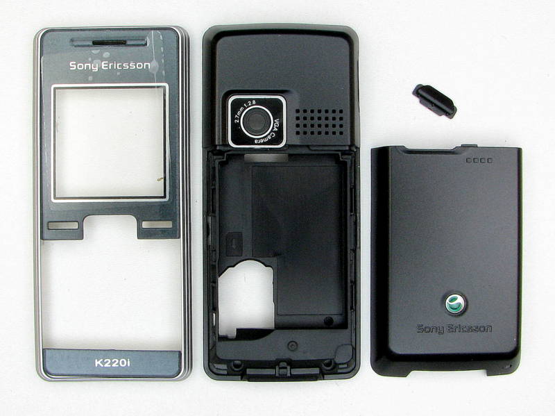 Корпус Sony Ericsson K220i black original