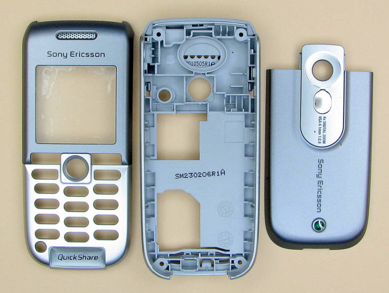 Корпус Sony Ericsson K300i silver original