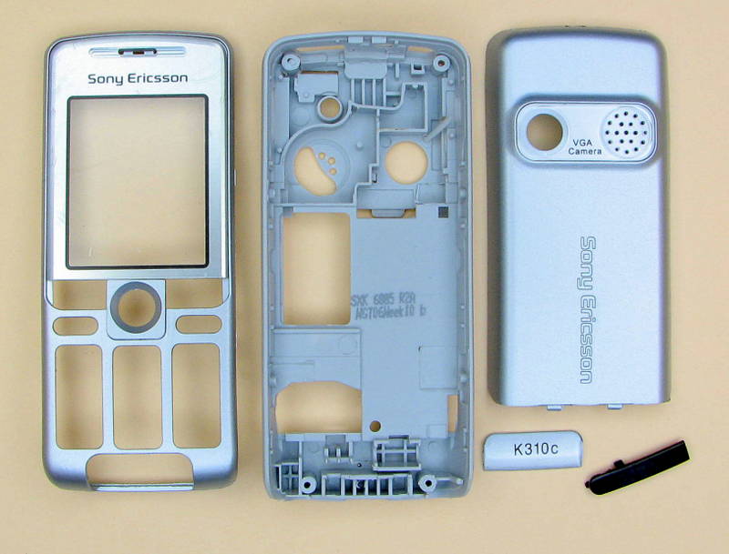 Корпус Sony Ericsson K310i silver original