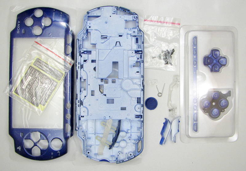 Корпус PSP 2000 blue