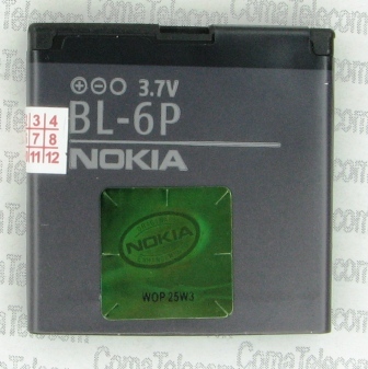 Аккумулятор Nokia BL-6P 6500C / 7900