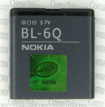Аккумулятор Nokia BL-6Q 6700